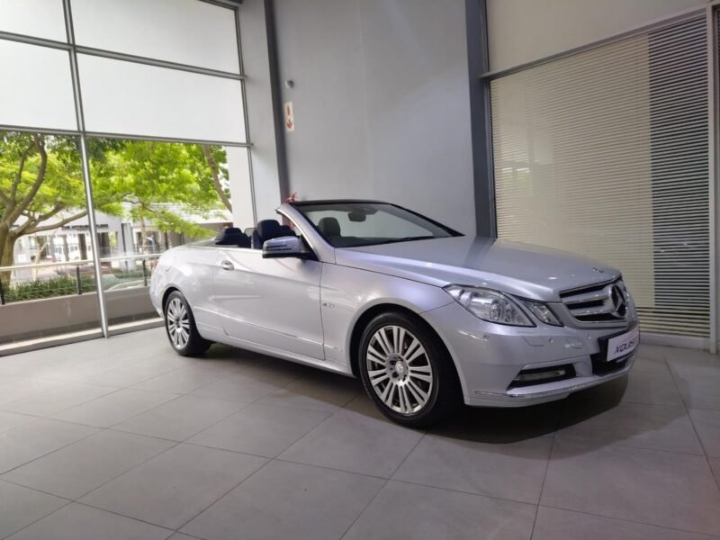 2013 Mercedes-Benz E-Class E250 Cabriolet For Sale In KZN
