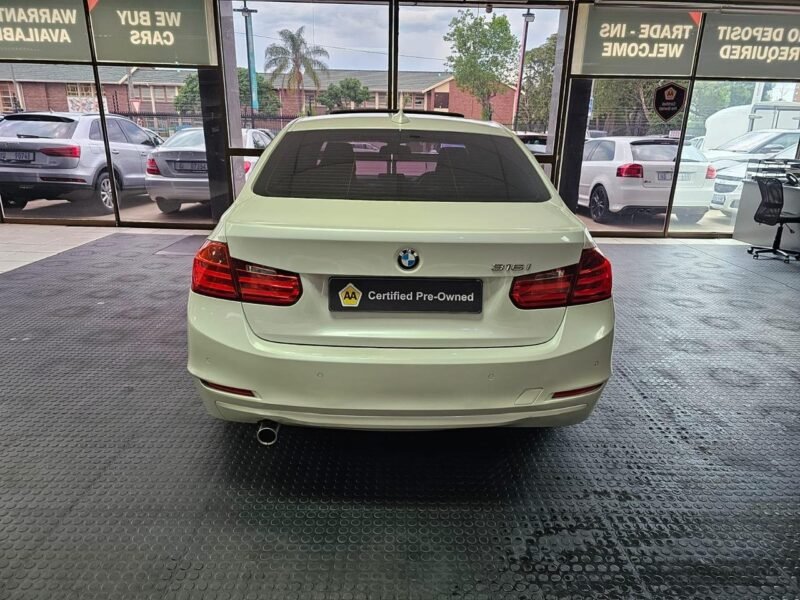 2015 BMW 3 Series 316i Auto For Sale in KZN