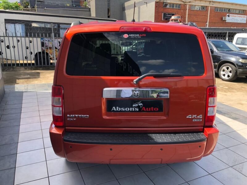 2007 Dodge Nitro 2.8 CRD SXT Auto For Sale in KZN